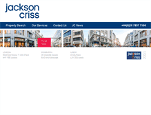 Tablet Screenshot of jacksoncriss.co.uk